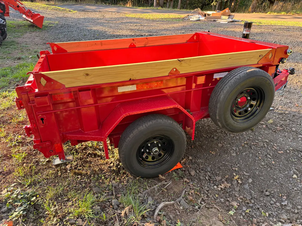 60" x 8' Dump Trailer - photo 1 of 8